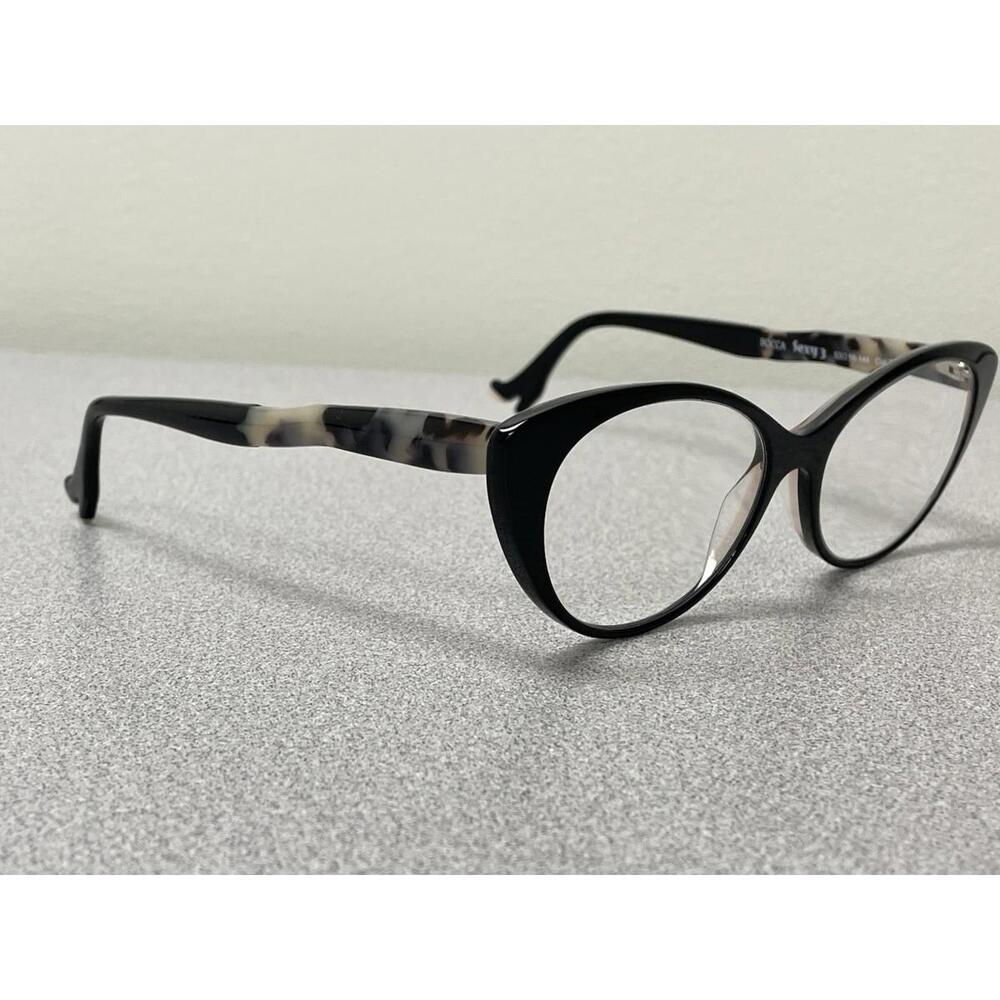FACE A FACE Eyeglasses BOCCA Sexy 3 Col. 792 Cat Eye Heels Black Frames *READ*